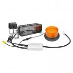 1W Ai Bsd Camera Power 10-60V DC Forklift Zone Safety Light with Camera Camera and PC Lens Material Beacon for sale