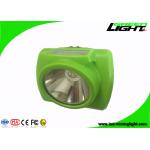 Anti Water Cordless Cap Lamp 13000 Lux Brightness 6.4Ah Battery With Green Color for sale