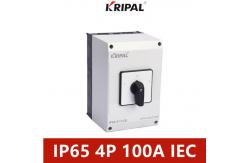 China Four Pole IP65 Electrical Changeover Cam Switch 100A 230-440V supplier