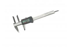 China Stainless Steel Long Upper Jaw Digital Caliper Ideal for Deep Groove Measurement supplier