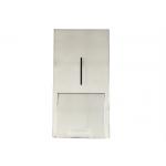Hand Cleaning Manual Foam Soap Dispenser 800ml Stainless Steel For School Hygiene for sale