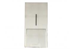 China Hand Cleaning Manual Foam Soap Dispenser 800ml Stainless Steel For School Hygiene supplier