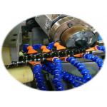 Hydraulic Protective Sleeve Plastic Extrusion Line , Sprial Hose Warp Pe Pipe Extrusion Machine