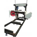 15KW 30KW Wood Portable Sawmill Mobile Wood Milling Machine With Cant Hook for sale