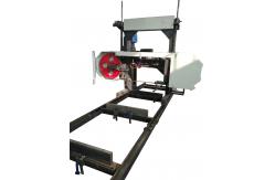 China 15KW 30KW Wood Portable Sawmill Mobile Wood Milling Machine With Cant Hook supplier