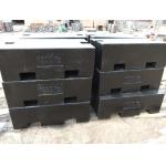 Heavy Duty Cast Iron Weights OIML M1 50Kg To 5t Adjusting Cavity Design