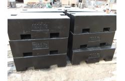 China Heavy Duty Cast Iron Weights OIML M1 50Kg To 5t Adjusting Cavity Design supplier