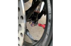 China Customized Titanium Flange Nut with 6 points for Automobile Bicycle Modification supplier