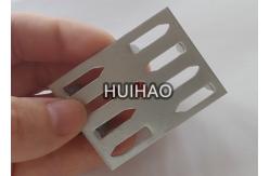 China 50mmx38mm Acoustical panel insulation impaling clips with 8 pins supplier