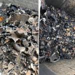 Aluminum Blocks Shredder Scrap Metal Recycling Machine Car Engine Crusher Scrap Metal Shredders