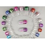 Aluminium Caps Empty Capsule Bottles 2g Single Black Rhino for sale
