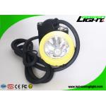 10000lux 450mA Coal Miners Cap Lamp 7.8Ah Corded Mining Cap Lamp for sale