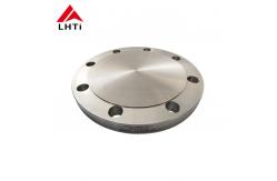 China 4 Titanium Forged Flange DN 100 F7 BLFF CL150 FF Sealing Surface supplier