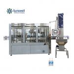High Speed Automatic 3 In 1 Gas Drink Carbonated Beverage Filling Machine Equipment Glass Bottle CSD Plant for sale