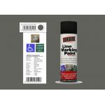 AEROPAK 500ml Line Marking Spray Paint medium grey color with MSDS for wall for sale