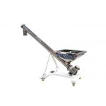 EVERSUN Inclined Stainless Steel Food Auger Screw Conveyor for sale