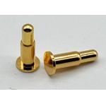 Brass Pogo Pin Connector 1A Rated Current Precision Machined Through Hole Pogo Pins for sale