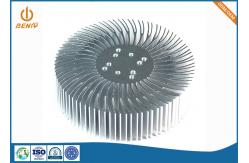 China Anodized Black Aluminum Extrusion Processing Extruded Heat Sink Plates supplier