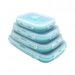 Bpa Free 550ml 1L 3L Camping Foldable Lunch Box for sale