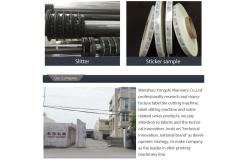 China High Speed Automatic Label Slitter Rewinder Machine Paper Cutting Machine supplier