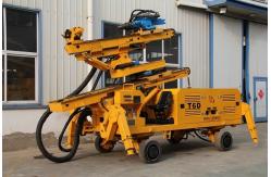 China 70kw Four Wheel Hydraulic Driven Soil Drill Rig supplier