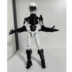 Manufacturer Wholesales 3D Printed Products Black-White Dummy13 for sale