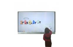 China Android 9.0 4K LCD Smart Board 350cd/m2 32768*32768 resolution supplier