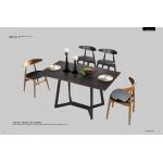mid century rectangle wooden dining table furniture for sale