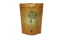 China Plastic  Matte Foil Coffee Bags Packaging Food Custom Printing With Valve supplier