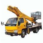 JMC 32m Single Row Telescopic Arm Aerial Work Truck  Aerial Work Platform for sale