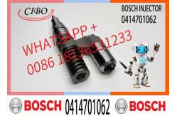 China ELIC Excavator 0414701037 0414701062 1766549 Engine Common Rail Fuel Injector supplier