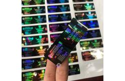China Offset Printing Adhesive Vinyl Glass Vial Labels supplier