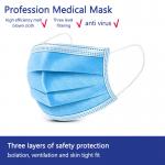 Medical Surgical Face Mask Anti 2019-nCoV Steriliz Eo Meltblown Non-woven With CE Certificate for sale