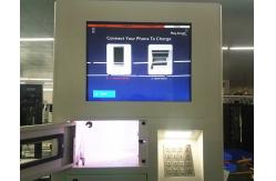 China Network Smart Charging Locker , Cell Phone Charging Machine Android Touch Digital AD supplier