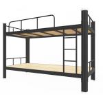 Heavy Duty Detachable Metal Frame Adult Double Steel Bunk Bed for sale