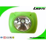 USB Charging 13000lux LED Mining Light PC Beam Safety OLED Screen With Push Button for sale
