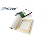 Artist Matte Large Format Printing Canvas / Pigment Inkjet Printing Polyester Canvas for sale
