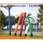 Parachute Nylon Single Leg Inflatable Air Dancers / Air Tube Man Sky Dancer for sale