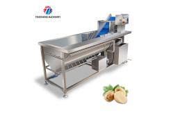 China 180KG Multifunctional vegetable washing machine eddy current washing machine stainless steel material supplier