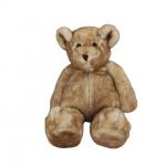 Super Soft Fabric Style Cute Plush Toy Brown Stuffed Teddy Bear Gift PP Cotton Fillings for sale