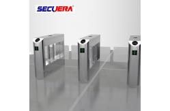 China Flap Security Turnstile Gate Face Recognition Flap Barrier 3 Years Warranty supplier