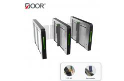 China Access Control Aluminum Alloy Speed Gate Turnstile Anti Trailing Alarm Indication supplier