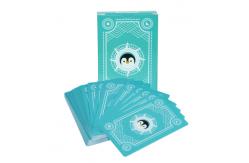 China Front And Back Both Sides Printed C2S Paper Playing Cards For Advertising supplier