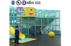China TUV Certified Jungle Theme Indoor Playground Equipment With Slide Eco Friendly supplier