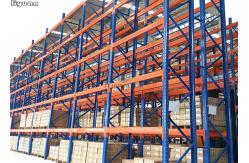 China High Density Very Narrow Aisle Racking Storehouse Galvanized Surface Accessories Included supplier