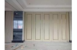 China Standard Soundproof Partition Wall Thread Rods Hanging Operable Wall System supplier