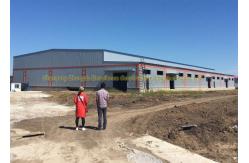 China Wide Span Bolte Steel Frame Structure Pre Construction Building For Warehouse supplier