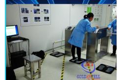China Access Control SUS304 IP54 ESD Tester Gate Esd Turnstile System supplier