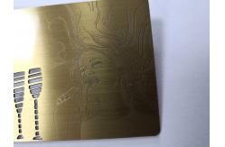 China Ancient Brass Material Metal Business Cards With Engraved Picture / Ccustom Metal Membership Cards supplier
