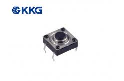 China Waterproof Tact Switch 10*10 On Off  Vertical Tap Switch supplier